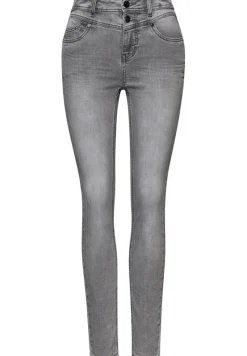 Street One Jeans*Slim Fit Jeans mid grey washed