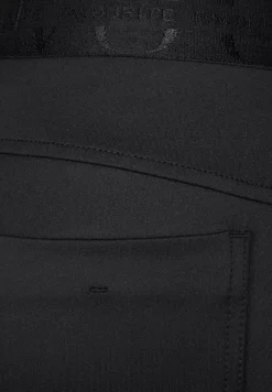 Street One Hosen*Slim Fit Scuba Hose Black