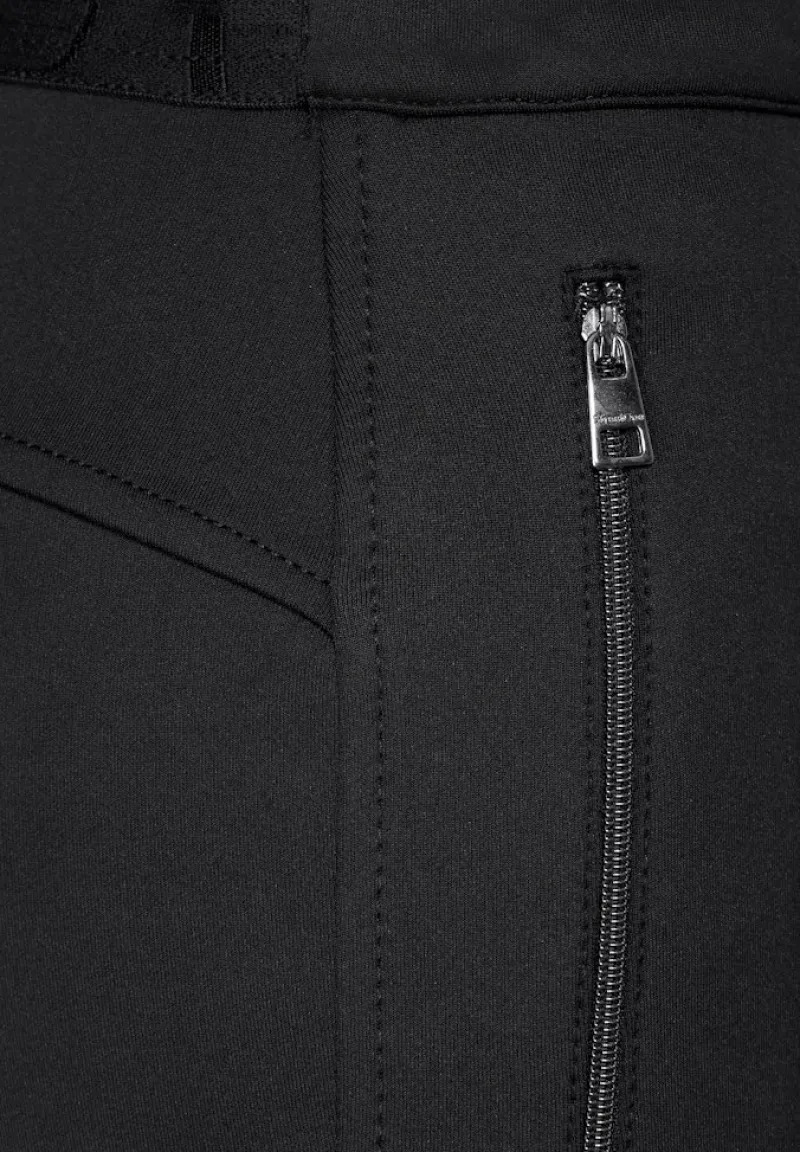 Street One Hosen*Slim Fit Scuba Hose Black