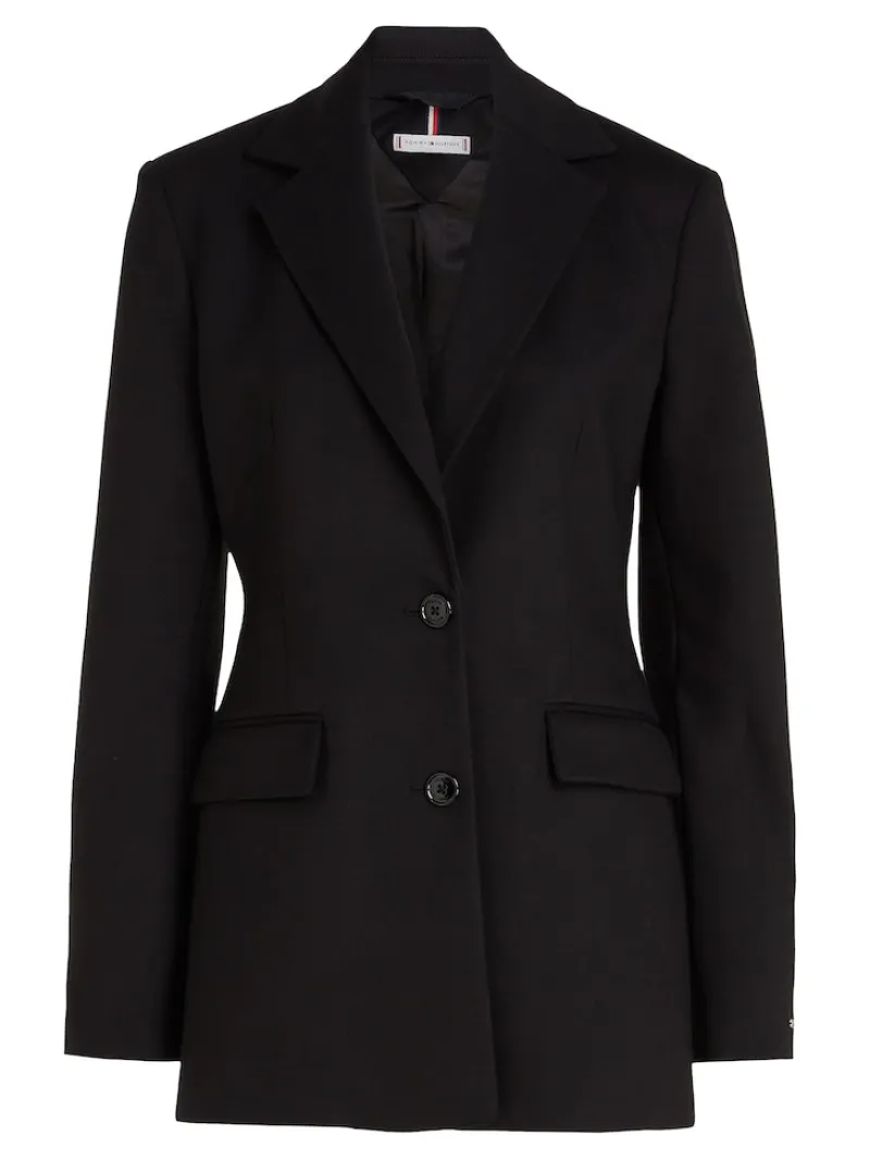 Tommy Hilfiger Jacken*SLIM KNIT SB BLAZER Black