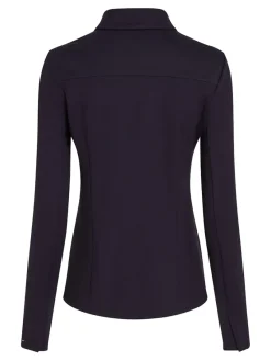 Tommy Hilfiger Blusen*SLIM VISC BUTTON DOWN SHIRT LS desert sky