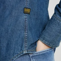 G-star Raw Blusen*Slim Western shirt ls wmn worn in windward