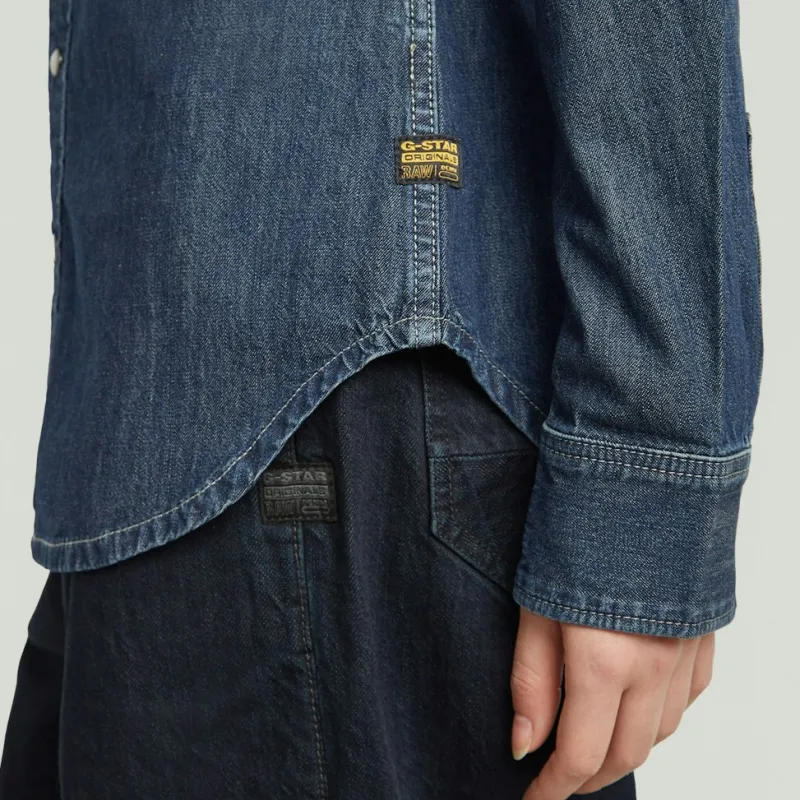 G-star Raw Blusen*Slim western shirt ls wmn antique faded hurricane