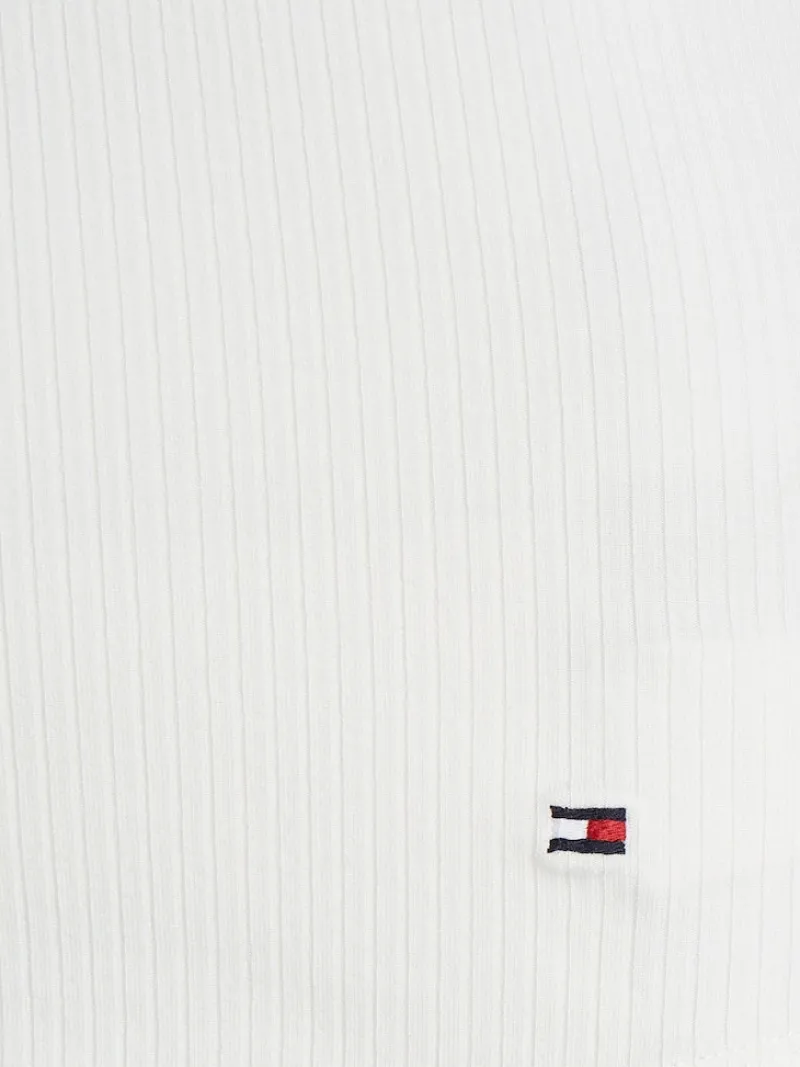 Tommy Hilfiger Shirts*SLIM 5X2 RIB TANK TOP NS ecru