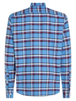Tommy Hilfiger Hemden|Big Boys*SMALL GLOBAL STRIPE CHK RF SHIRT iconic blue - multi