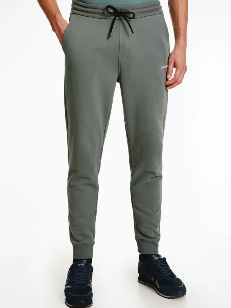 Calvin Klein Hosen*SMALL LOGO SWEATPANT Balsam Green