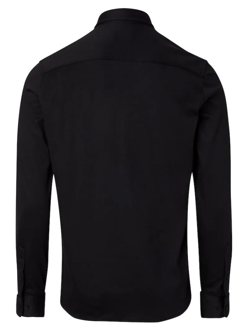 Calvin Klein Hemden|Big Boys*SMOOTH COTTON POCKET SLIM SHIRT ck black