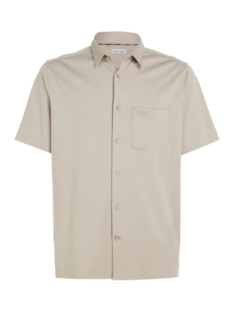 Calvin Klein Hemden|Big Boys*SMOOTH COTTON POCKET S/S SHIRT Atmosphere