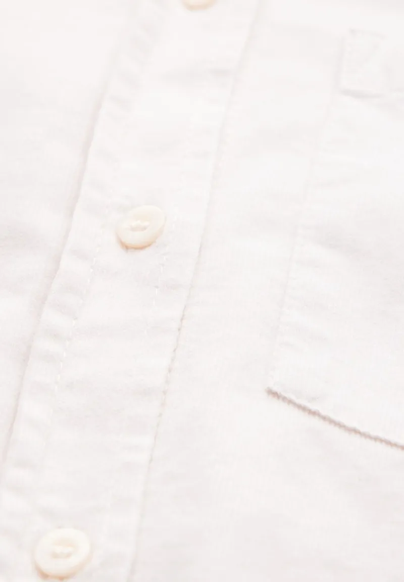 Street One Blusen*Softe Cord-Bluse lucid white