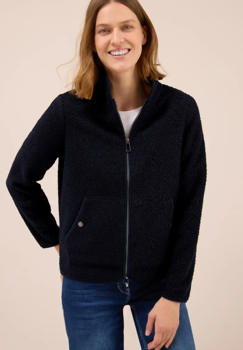 Cecil Jacken*Softe Jacke mit Zipper urban dark blue