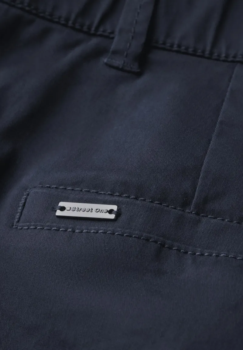 Street One Hosen*Softe Twill Chino deep blue