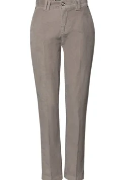 Street One Hosen*Softe Velvet Chino cinder grey