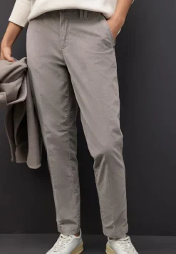 Street One Hosen*Softe Velvet Chino cinder grey