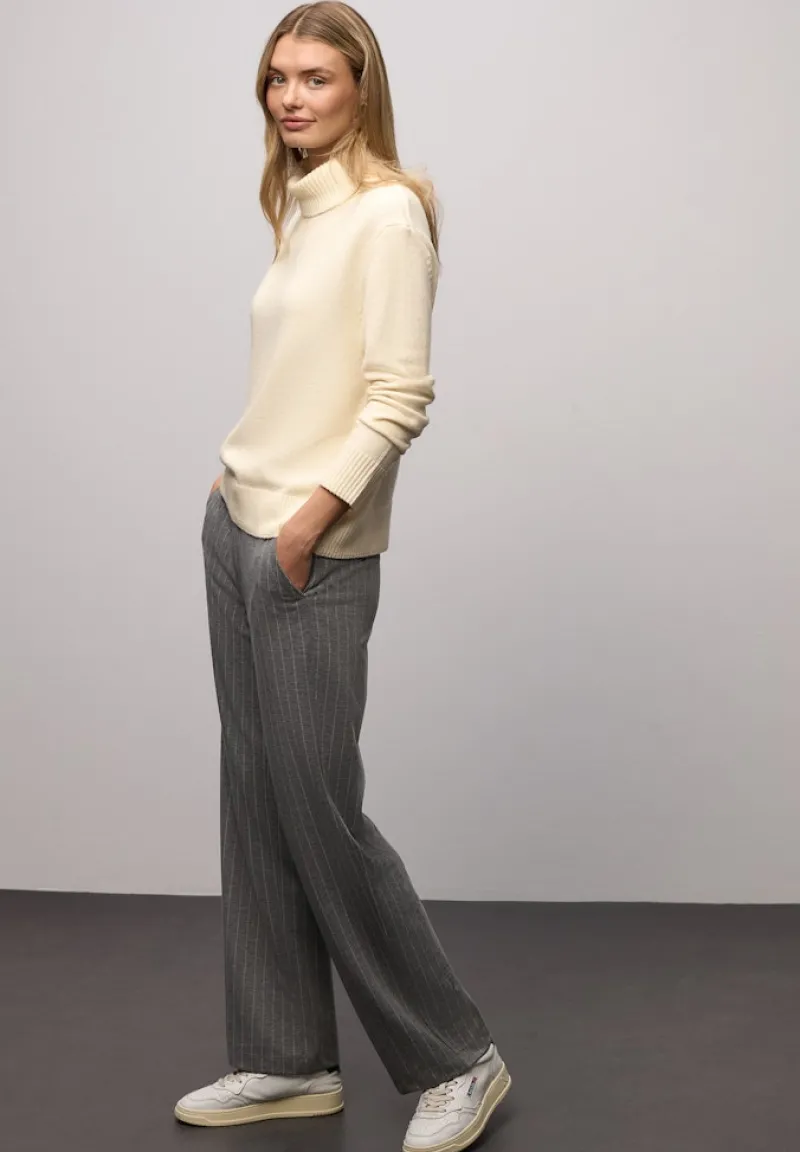 Street One Pullover & Sweatshirts*Softer Rollkragenpullover soft beige