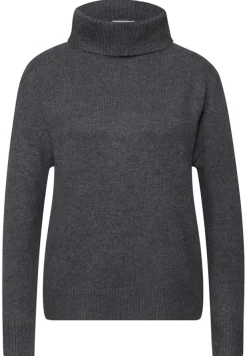 Street One Pullover & Sweatshirts*Softer Rollkragenpullover gravel grey mel.