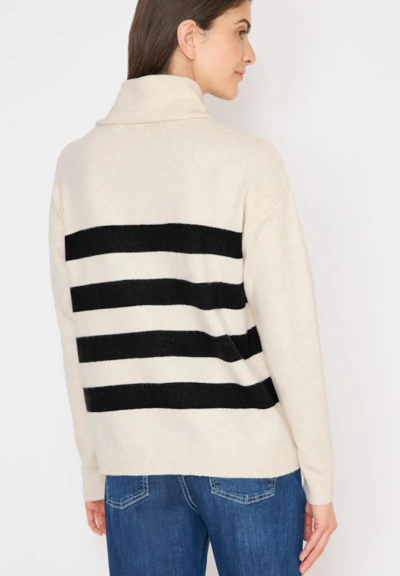 Cecil Pullover & Sweatshirts*Softer Rollkragenpullover light greige melange