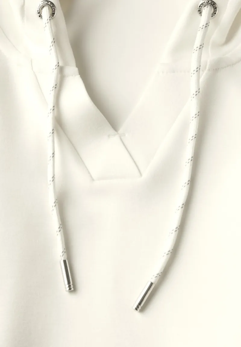 Cecil Pullover & Sweatshirts*Softes Kapuzenshirt vanilla white