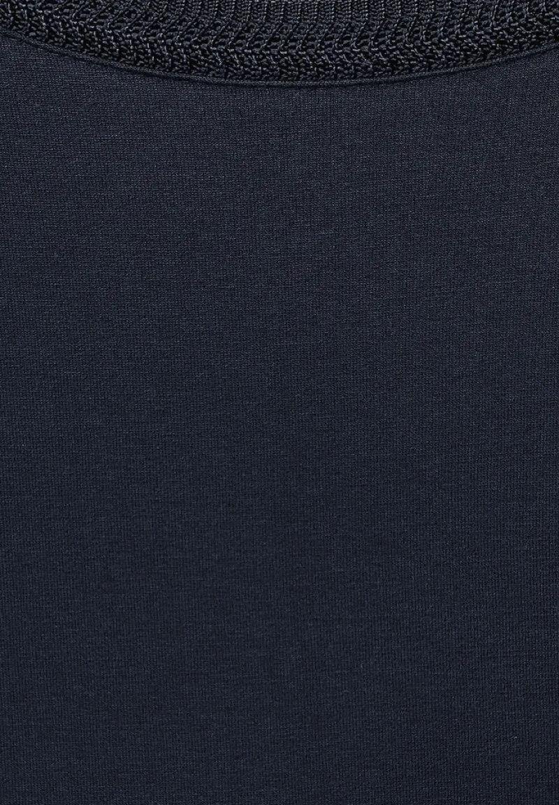 Street One Shirts*Softes Langarmshirt deep blue