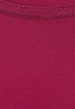 Street One Shirts*Softes Langarmshirt woody rose