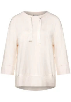 Street One Pullover & Sweatshirts*Softes Oversized Shirt lucid white