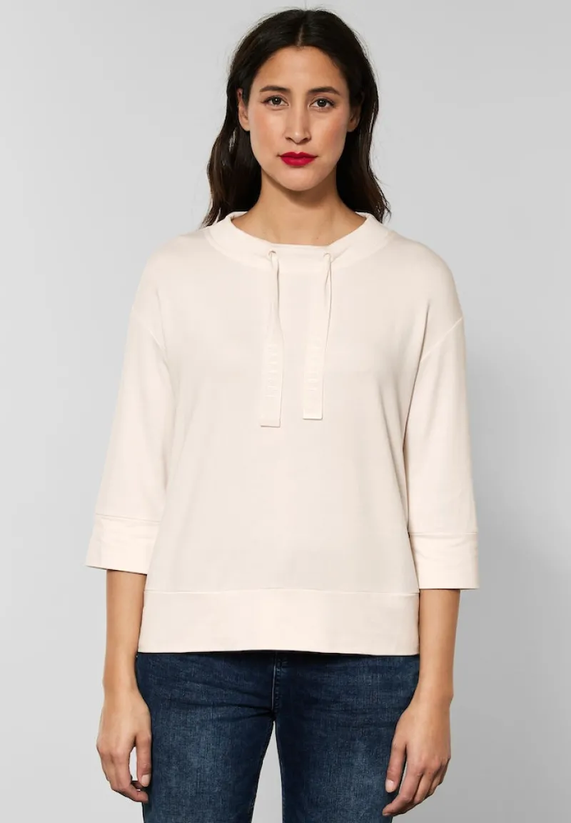 Street One Pullover & Sweatshirts*Softes Oversized Shirt lucid white