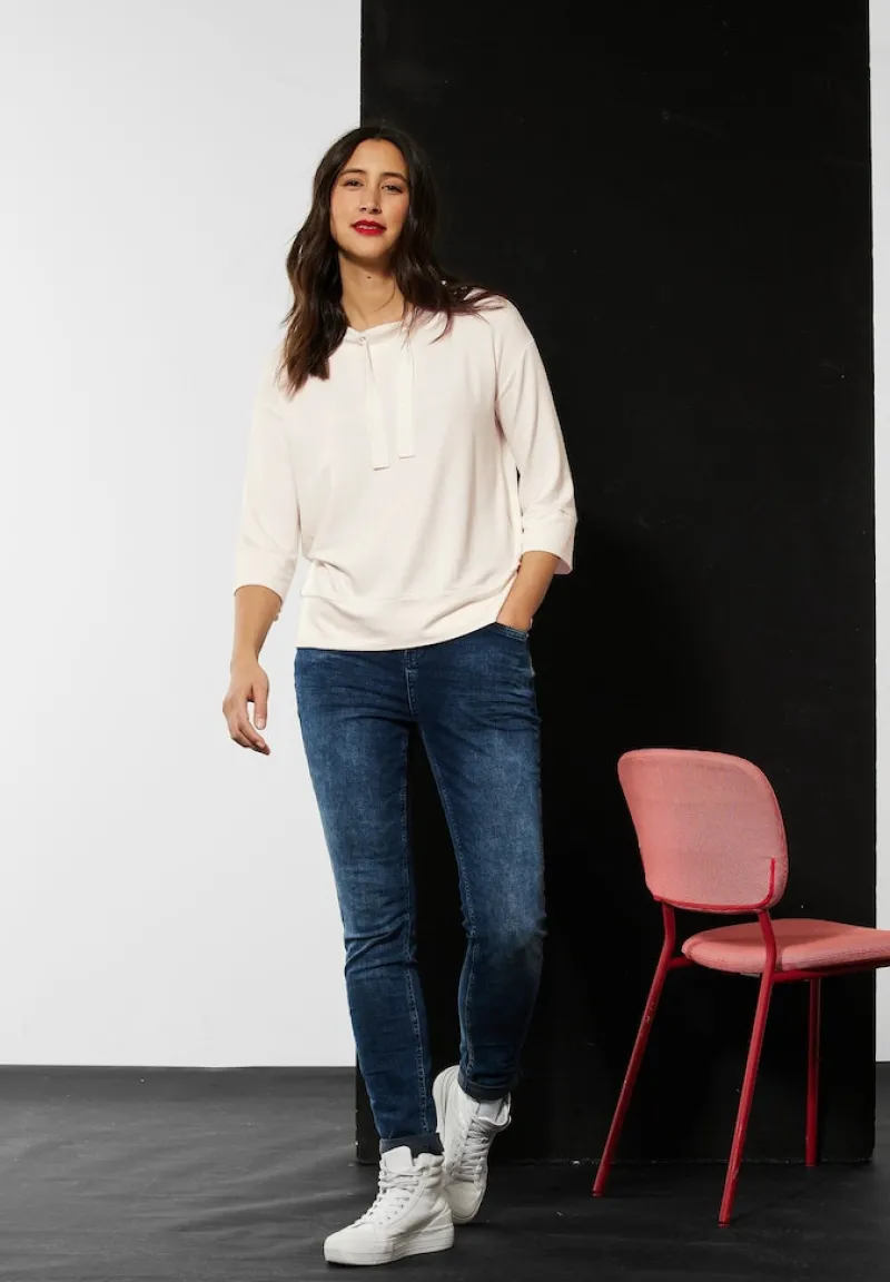 Street One Pullover & Sweatshirts*Softes Oversized Shirt lucid white