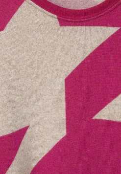 Street One Shirts*Softes Shirt mit Muster lavish pink melange