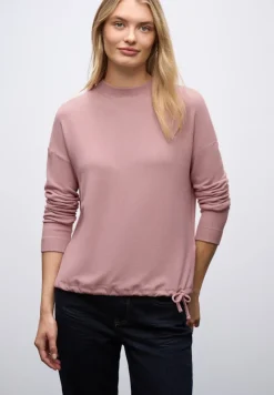 Street One Shirts*Softes Turtleneck Shirt powder pink mel.