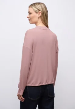 Street One Shirts*Softes Turtleneck Shirt powder pink mel.