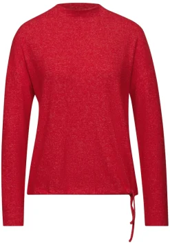 Street One Shirts*Softes Turtleneck Shirt racing red mel.