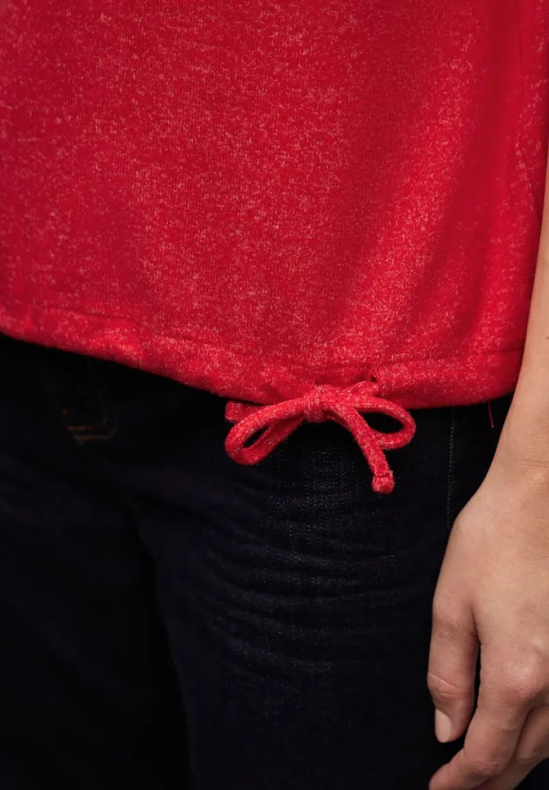 Street One Shirts*Softes Turtleneck Shirt racing red mel.