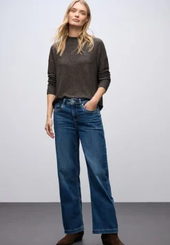 Street One Shirts*Softes Turtleneck Shirt rustic brown mel.