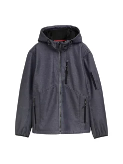 Tom Tailor Jacken|Big Boys*Softshell Jacke mit Kapuze blue softshell melange