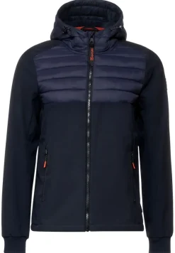 Street One Men Jacken*Softshelljacke mit Kapuze midnight blue