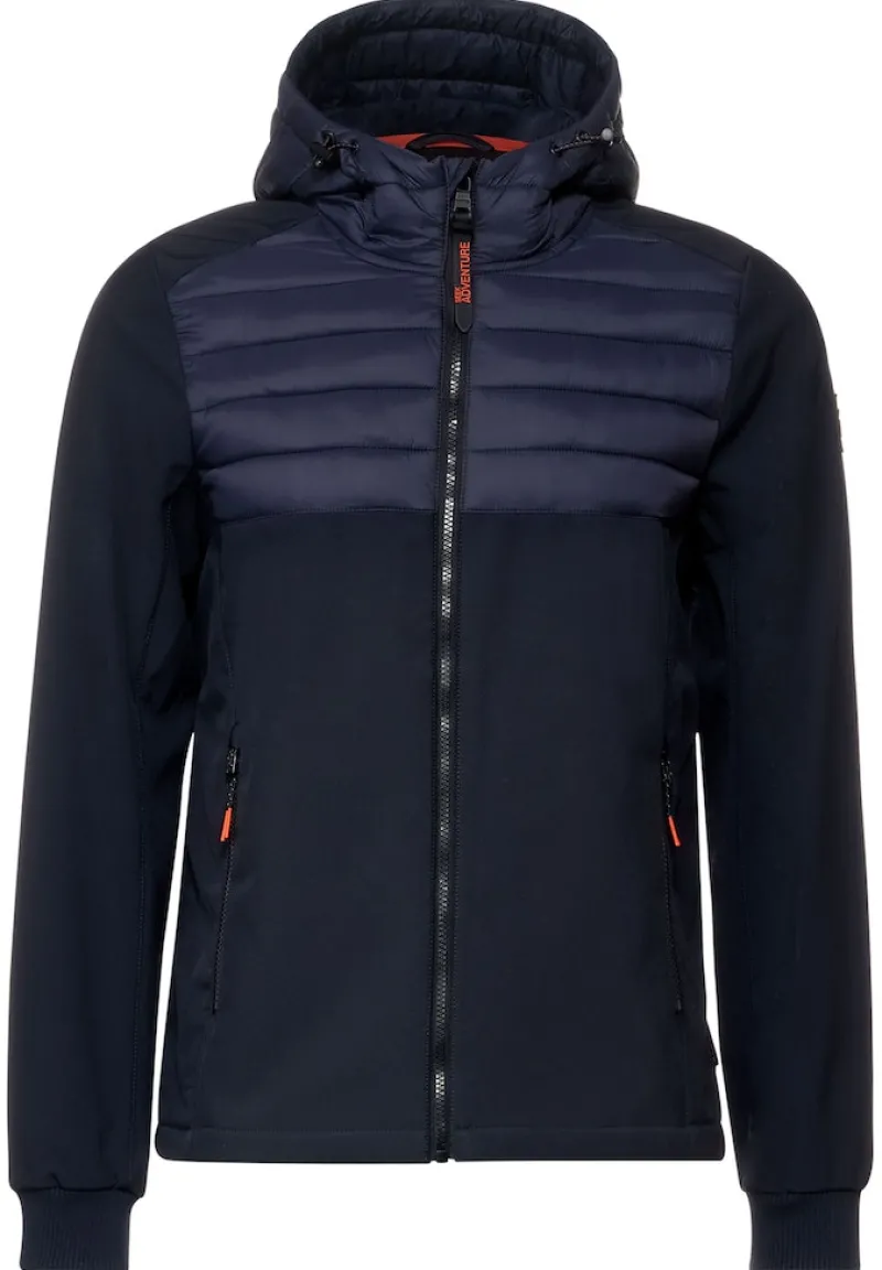 Street One Men Jacken*Softshelljacke mit Kapuze midnight blue
