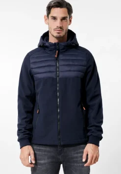 Street One Men Jacken*Softshelljacke mit Kapuze midnight blue