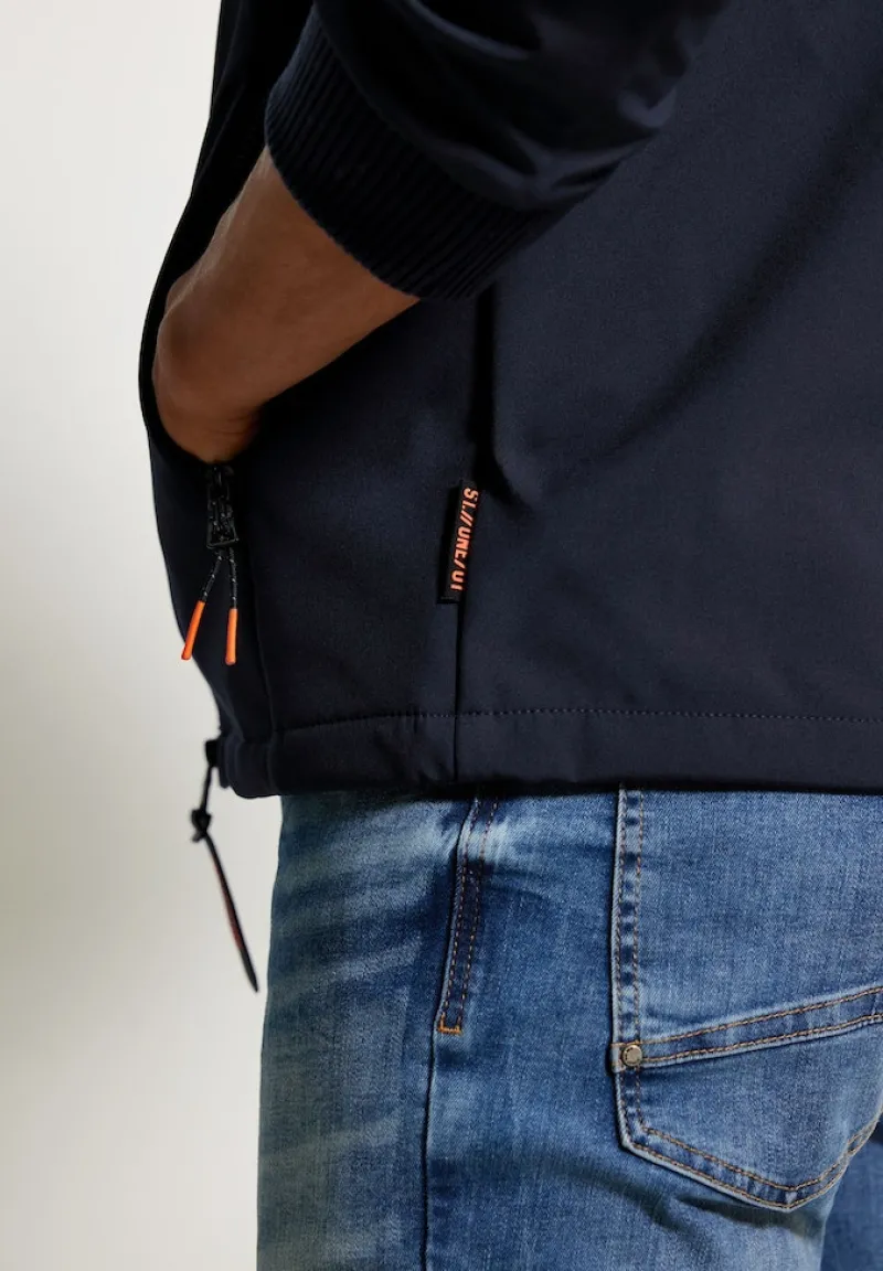 Street One Men Jacken*Softshelljacke mit Kapuze midnight blue
