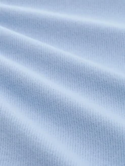 Tom Tailor Pullover & Sweatshirts*Soft-Touch Sweatshirt mit Knopf-Details mid blue melange