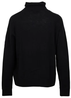 Tommy Hilfiger Pullover & Sweatshirts*SOFTWOOL MOCK-NK SWEATER Schwarz
