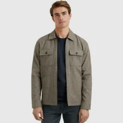 Vanguard Hemden*Solid Aster Mouline Lead Gray