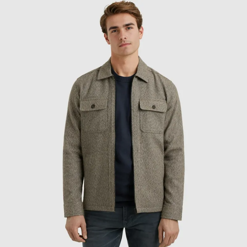 Vanguard Hemden*Solid Aster Mouline Lead Gray