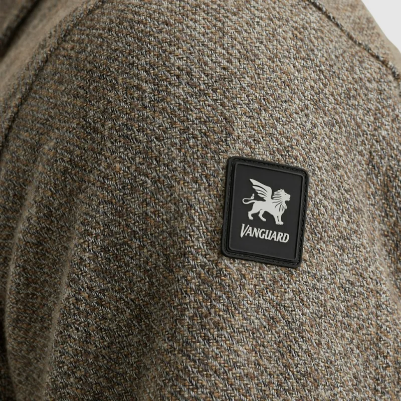 Vanguard Hemden*Solid Aster Mouline Lead Gray