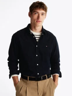 Tommy Hilfiger Hemden|Big Boys*SOLID CORDUROY RF SHIRT desert sky