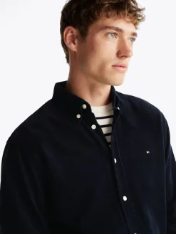 Tommy Hilfiger Hemden|Big Boys*SOLID CORDUROY RF SHIRT desert sky