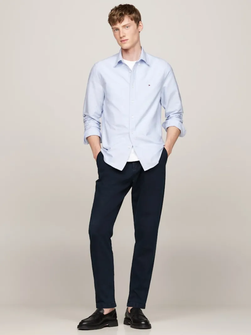 Tommy Hilfiger Hemden|Big Boys*SOLID HERITAGE OXFORD RF SHIRT cloudy blue