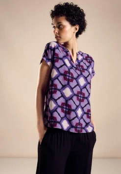 Street One Blusen*Sommer Blusenshirt bellflower lilac