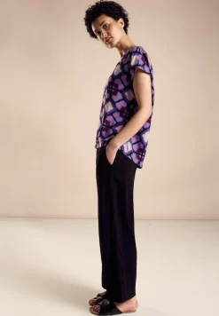 Street One Blusen*Sommer Blusenshirt bellflower lilac