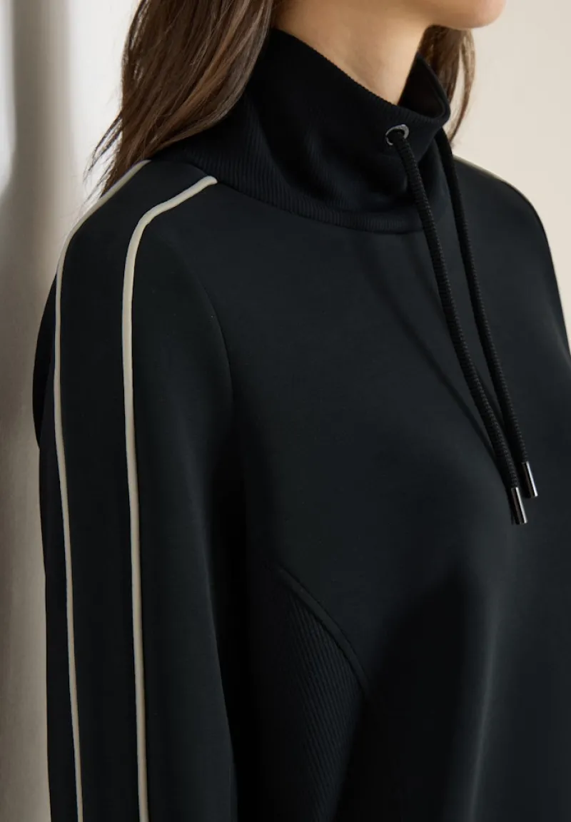 Cecil Pullover & Sweatshirts*Sportives Sweatshirt Black