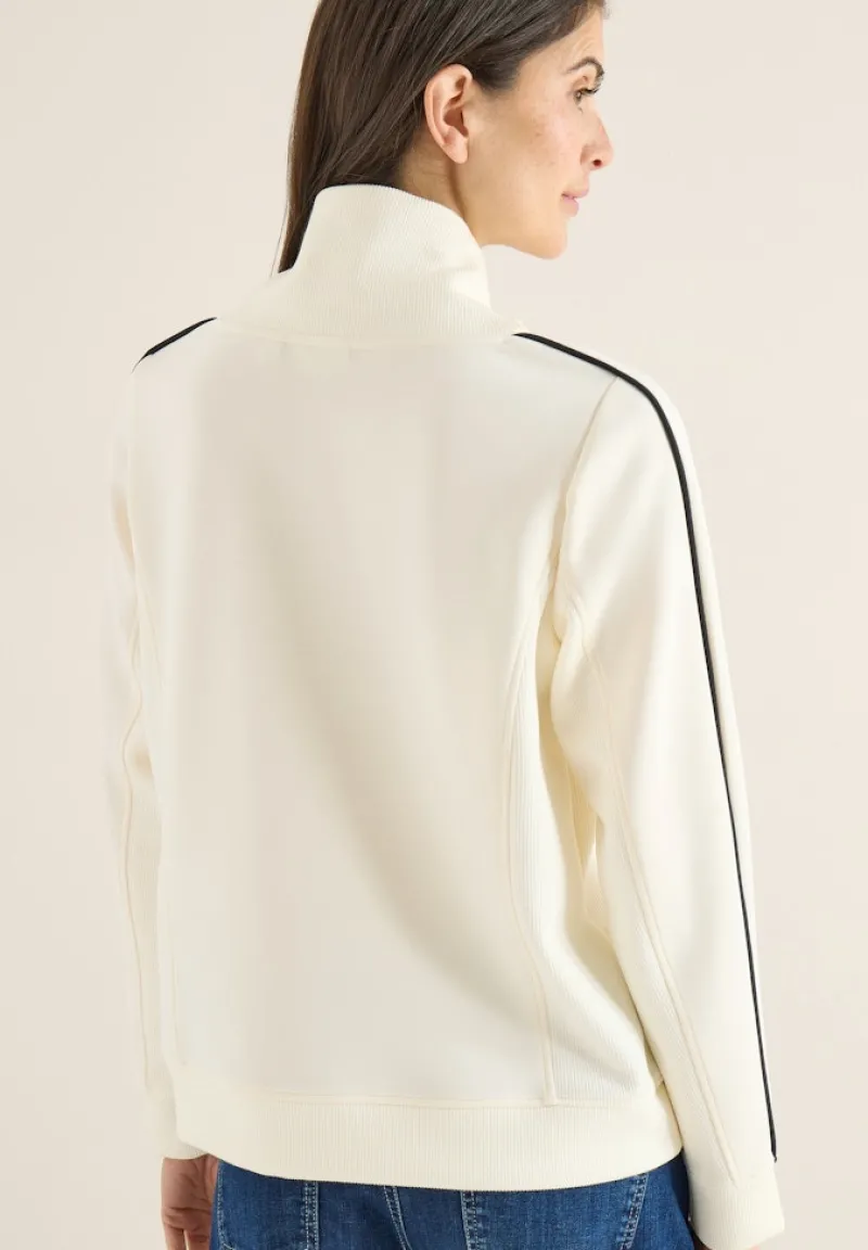 Cecil Pullover & Sweatshirts*Sportives Sweatshirt creamy white