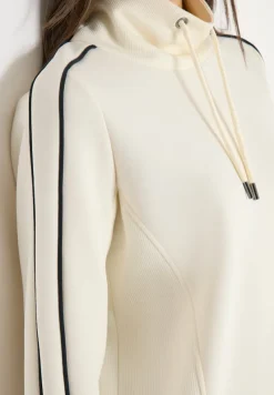 Cecil Pullover & Sweatshirts*Sportives Sweatshirt creamy white